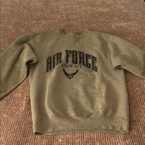 Air Force Olive Green Men's Sweater